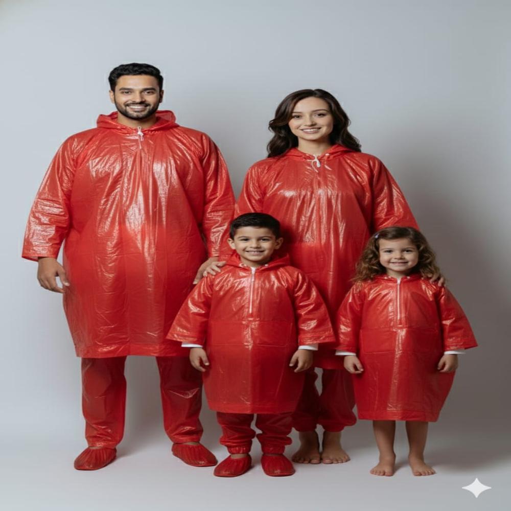 Unisex Rain Suits - Color: Multi Colour