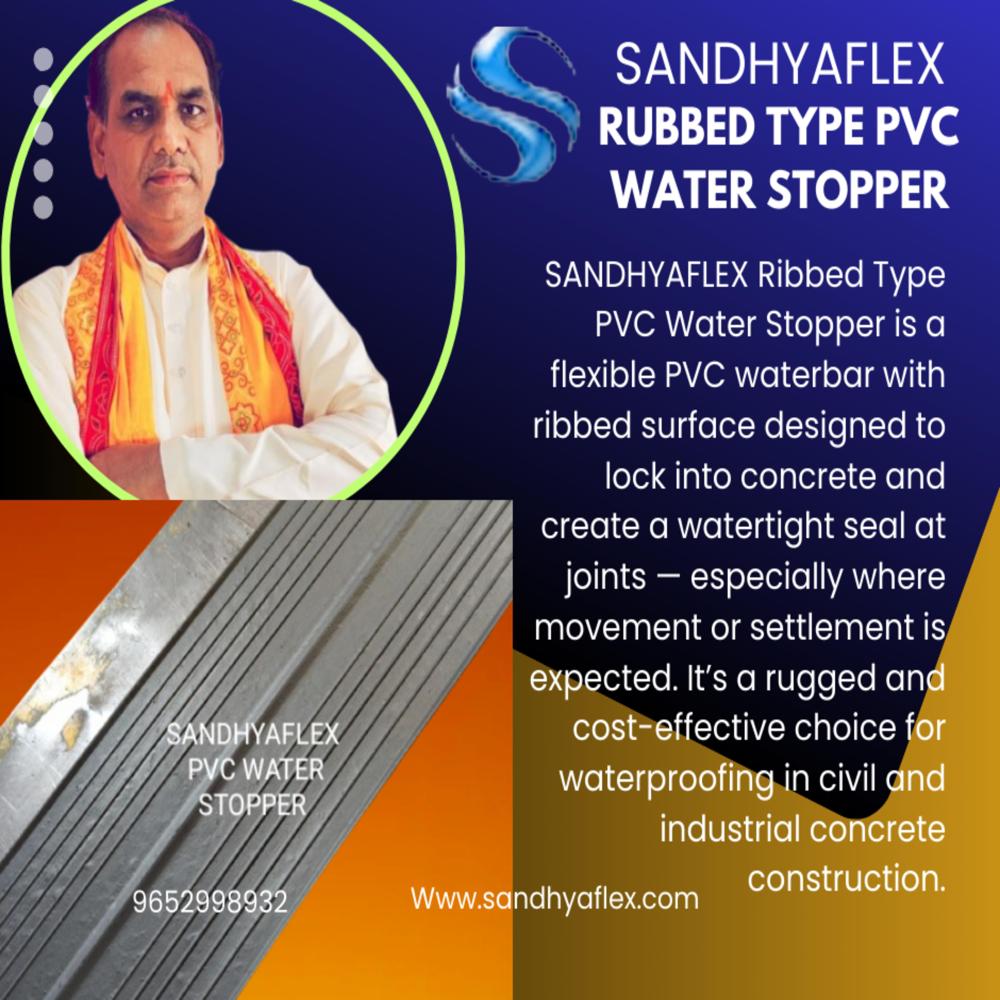 Pvc Water Stopper - Color: Balck