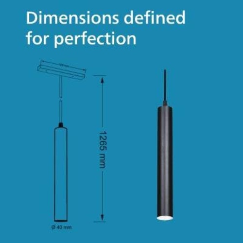 581996 PHILIPS WEBBER 7W SPOT PENDANT WW