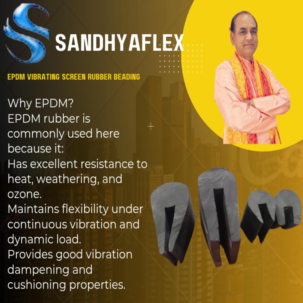 Vibrating Screen Rubber Beading