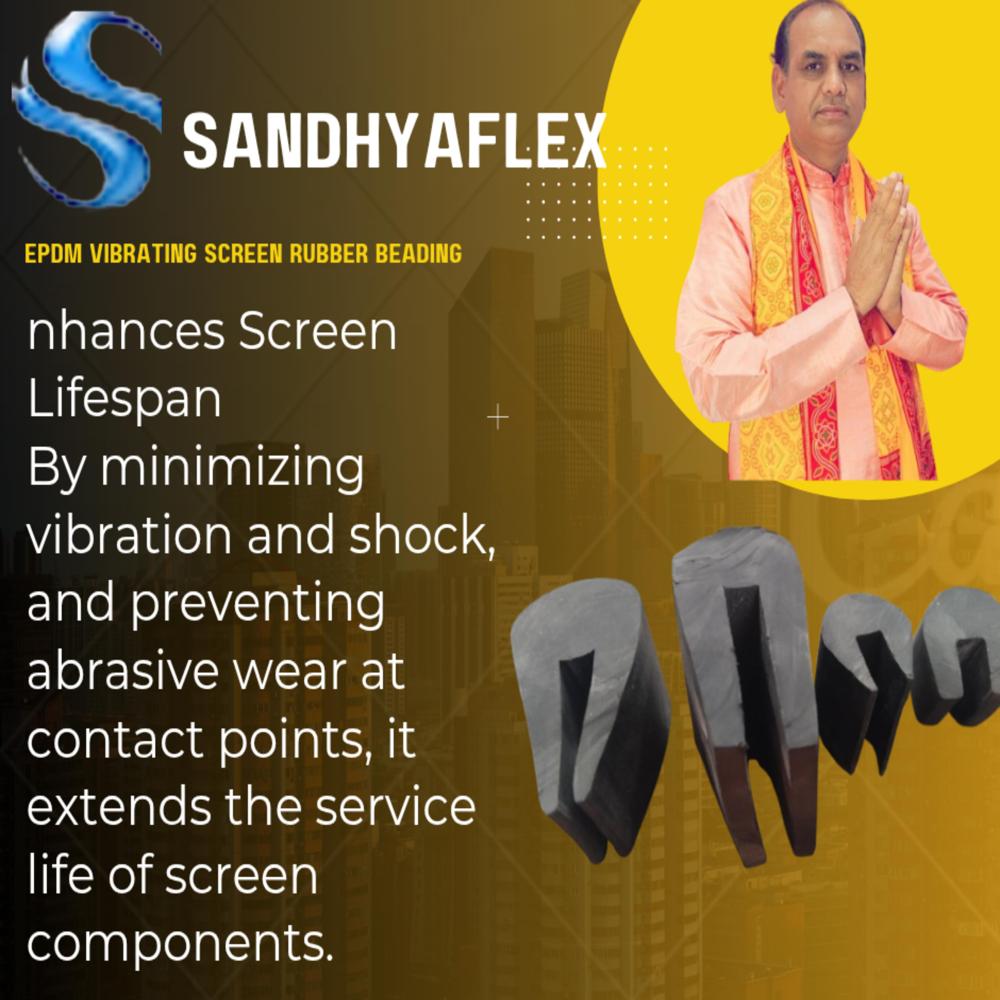 Vibrating Screen Rubber Beading