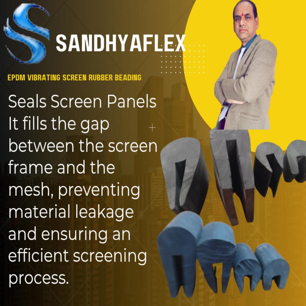 Vibrating Screen Rubber Beading