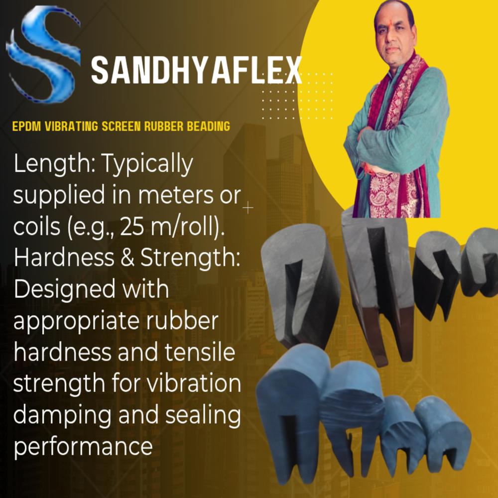 Vibrating Screen Rubber Beading