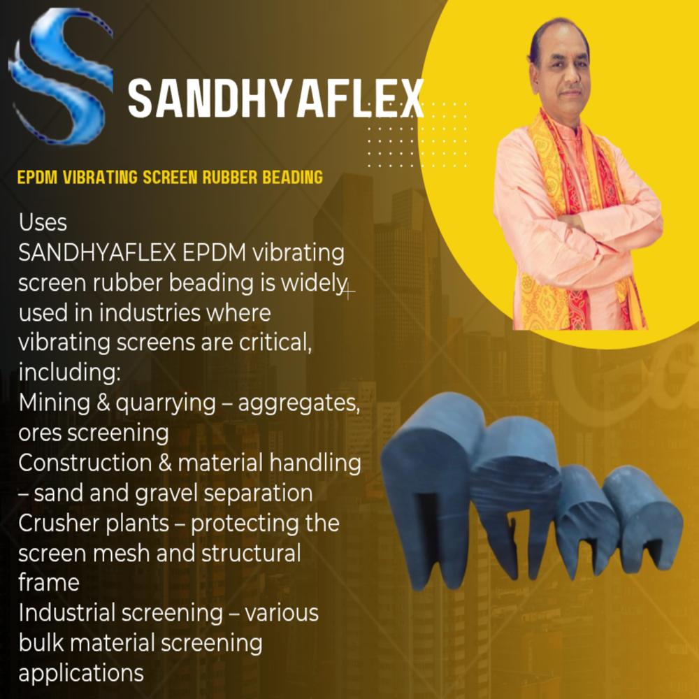 Vibrating Screen Rubber Beading