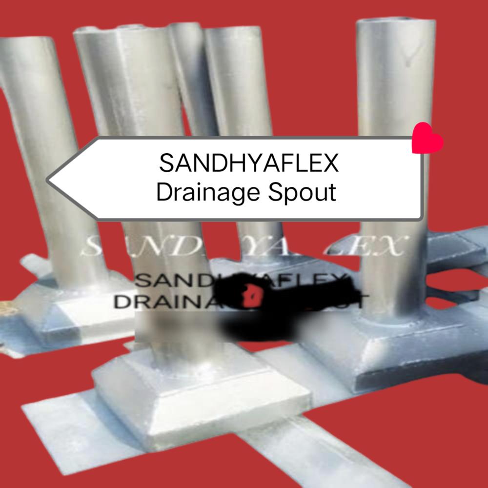 Drainage Spout - Hdpe 2 Inch 150mm Length White, Anti-leak, Impact Resistant, Uv Stabilized