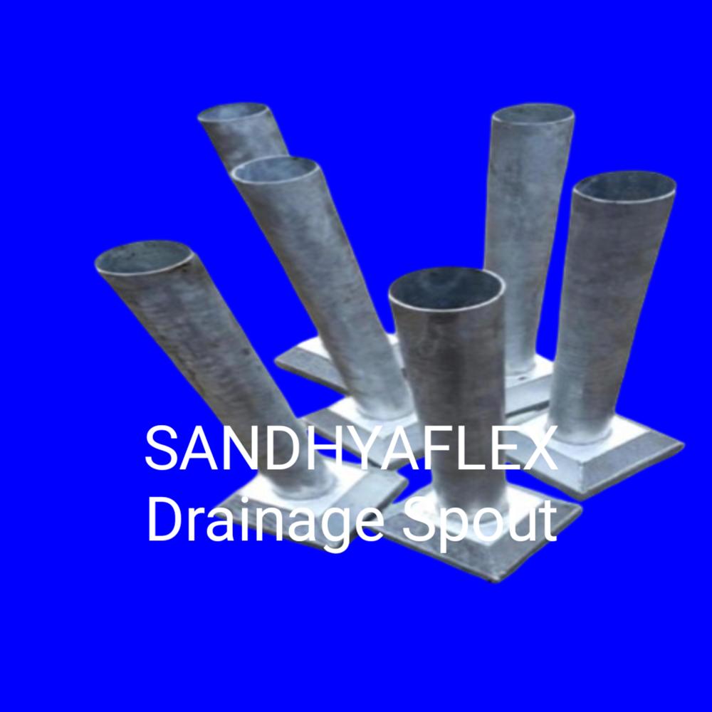 Drainage Spout - Hdpe 2 Inch 150mm Length White, Anti-leak, Impact Resistant, Uv Stabilized