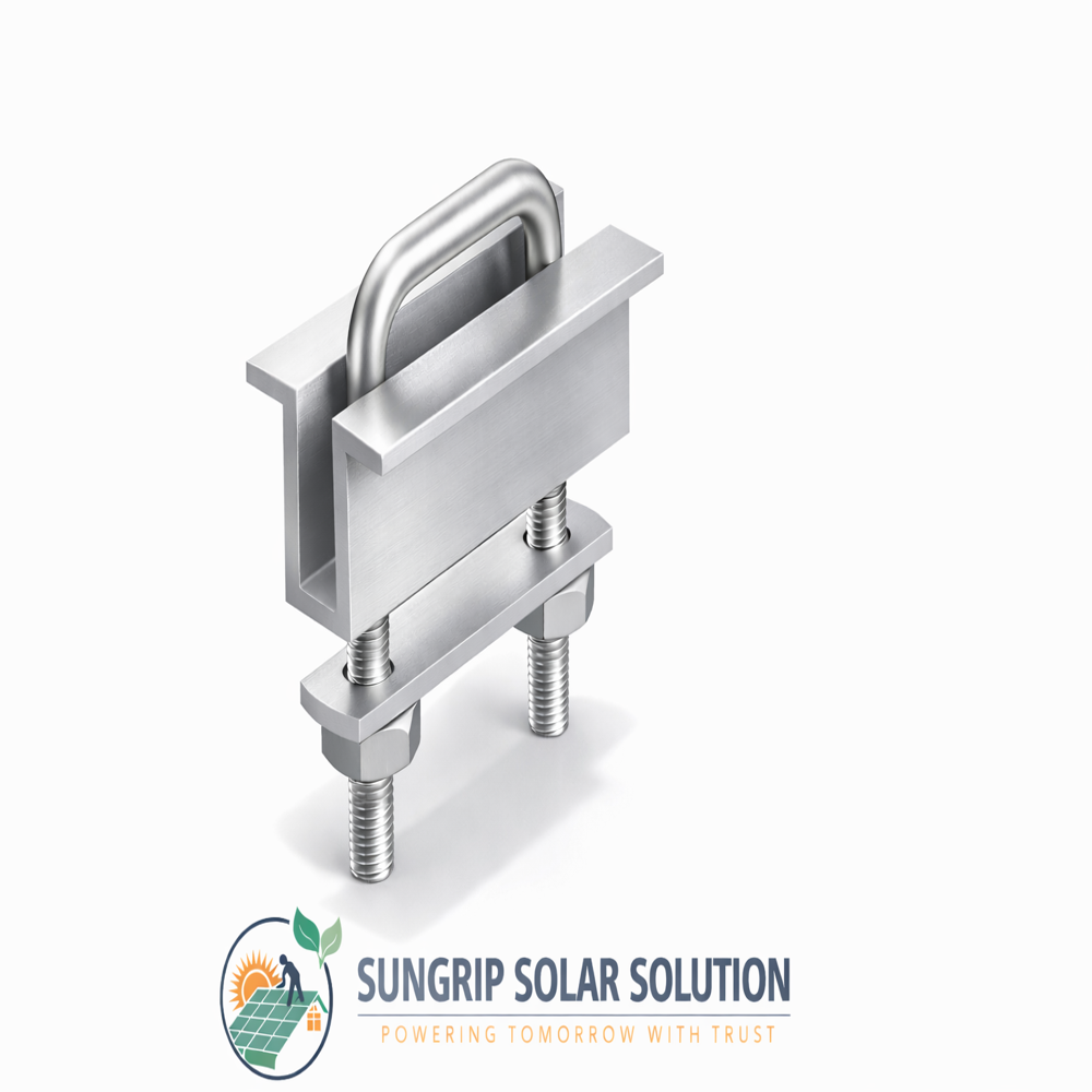 Aluminium U Solar Panel Mid Clamps