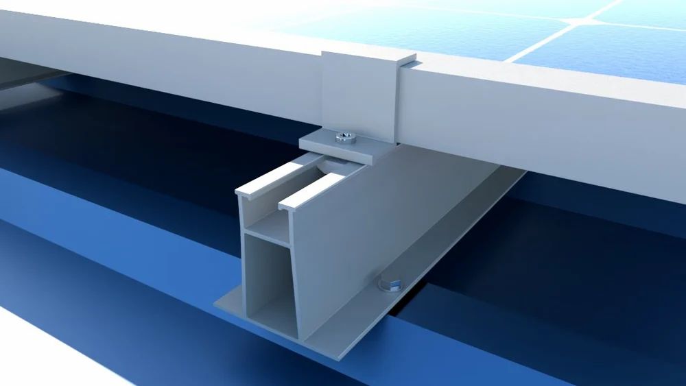 Solar Panel Mounting Structure Rail