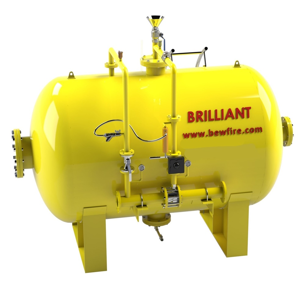 Foam Blader Tank Pre piped