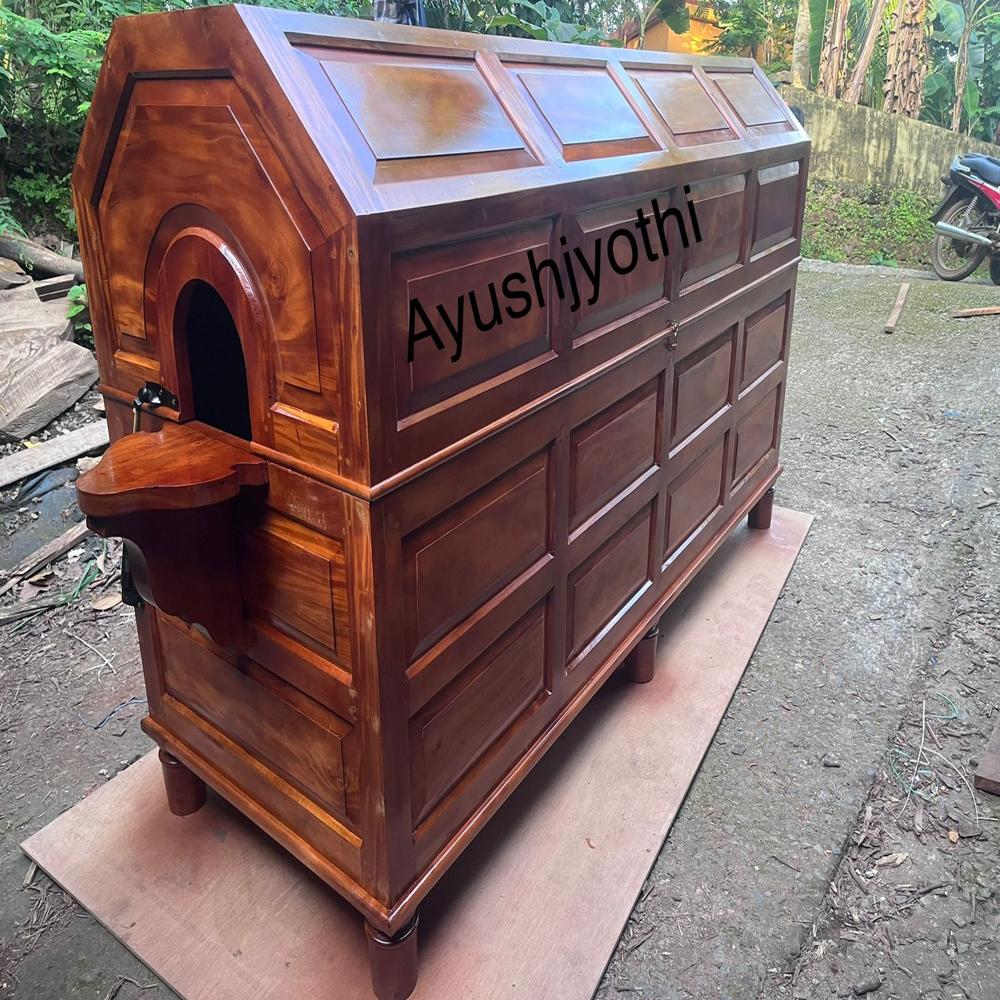Wooden Lying Type Steam Bath Chamber