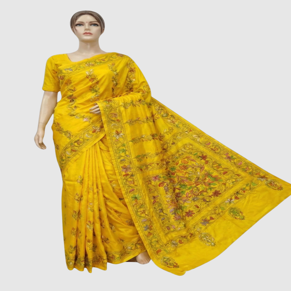 Ladies Silk Saree - Design Type: Woven