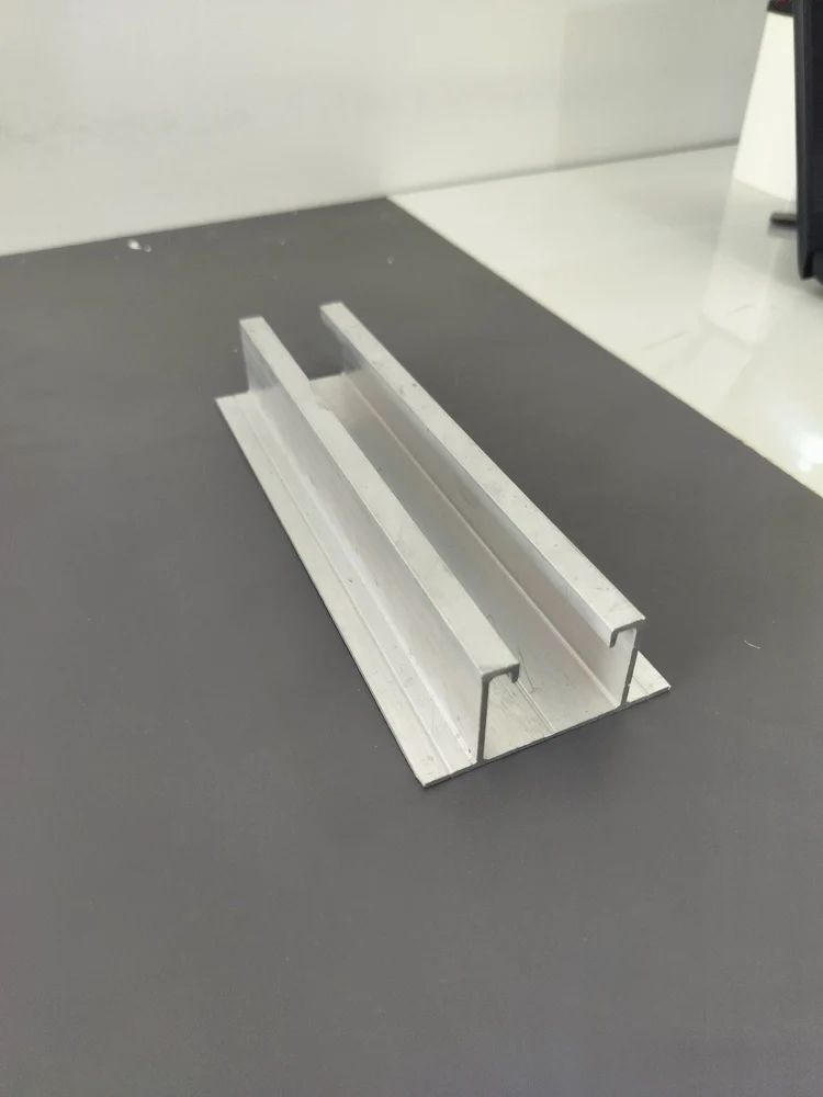 Aluminum Micro Monorail Solar Panel Mounting Structure Rail