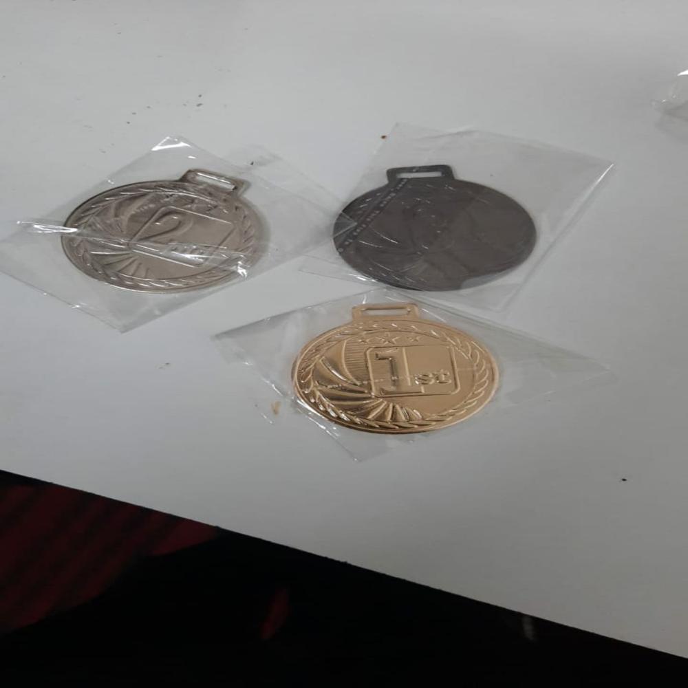 Iron Emboss Medal - Base Material: Metal