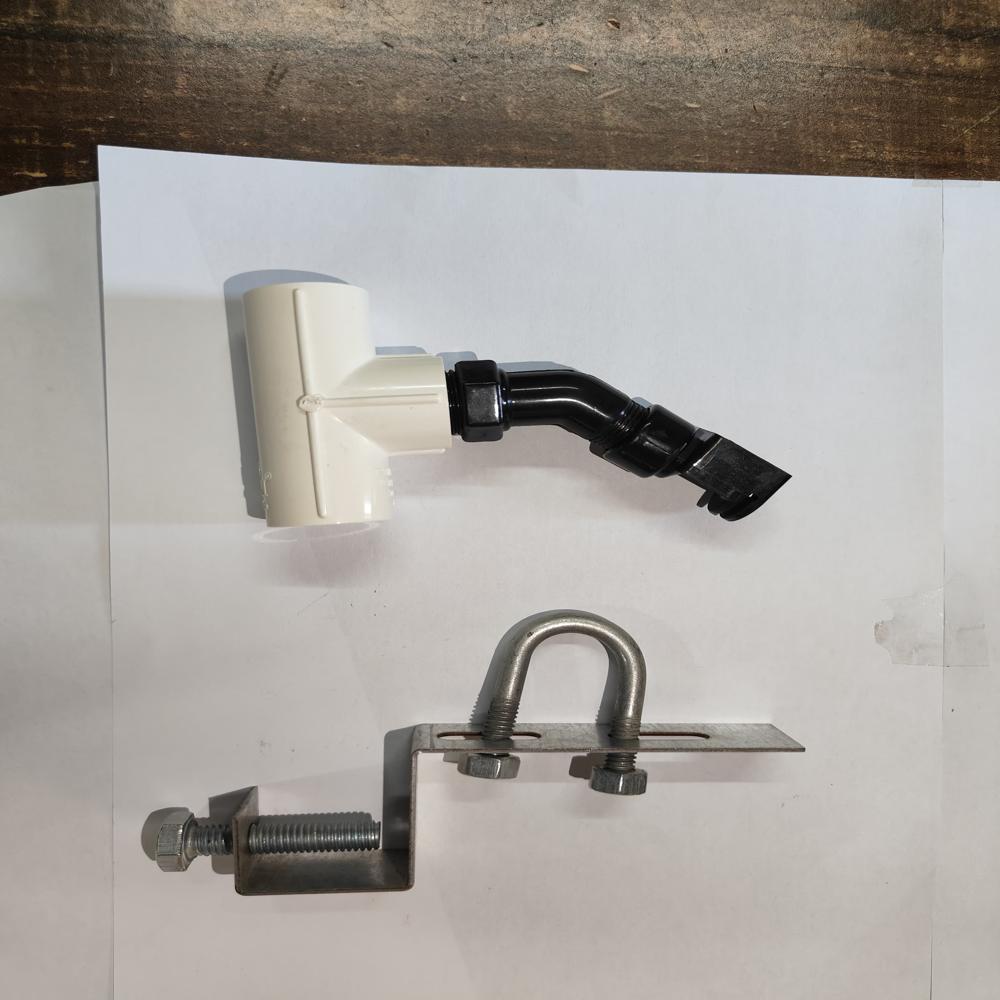 Galvanized Iron G Type Solar Panel Cleaning Hanger Clamp