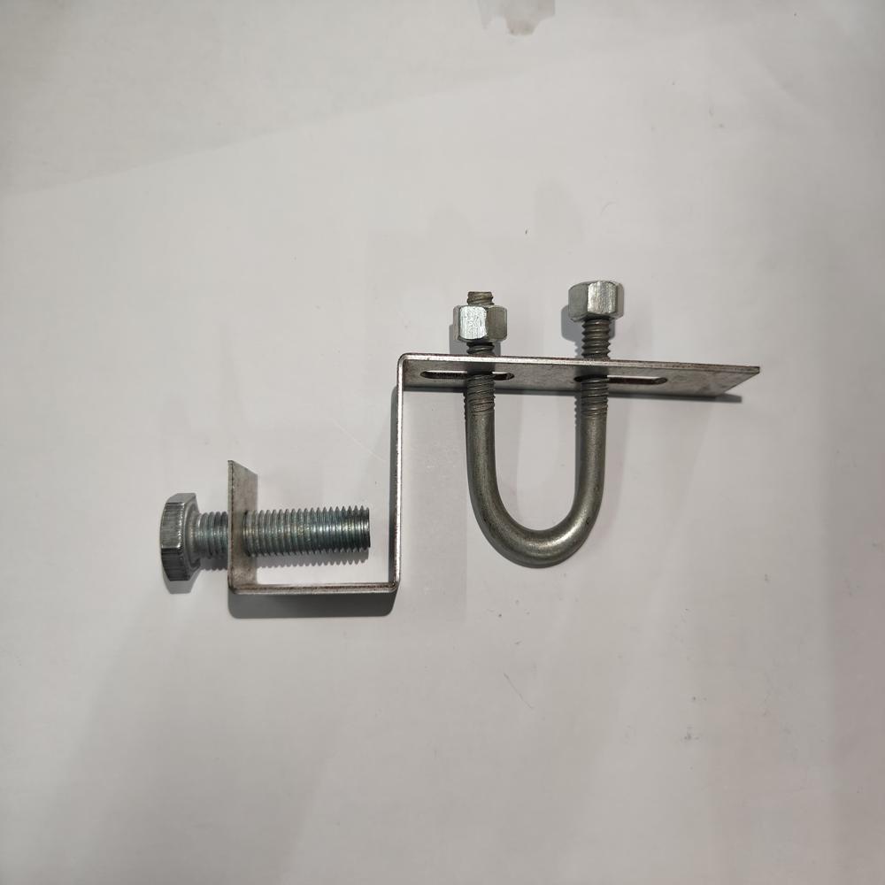 Galvanized Iron G Type Solar Panel Cleaning Hanger Clamp