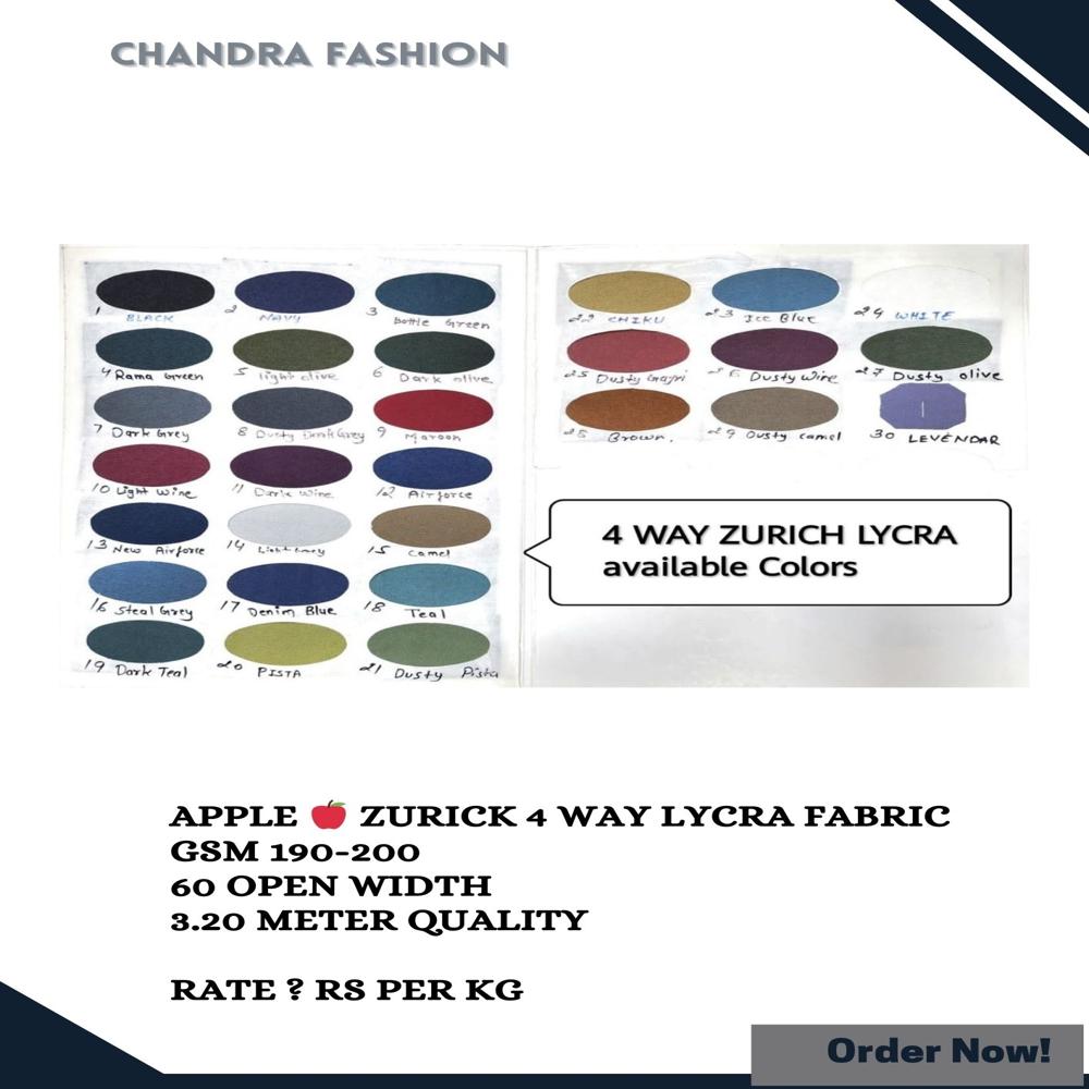 Apple Zurick 4 Way Tex Lycra