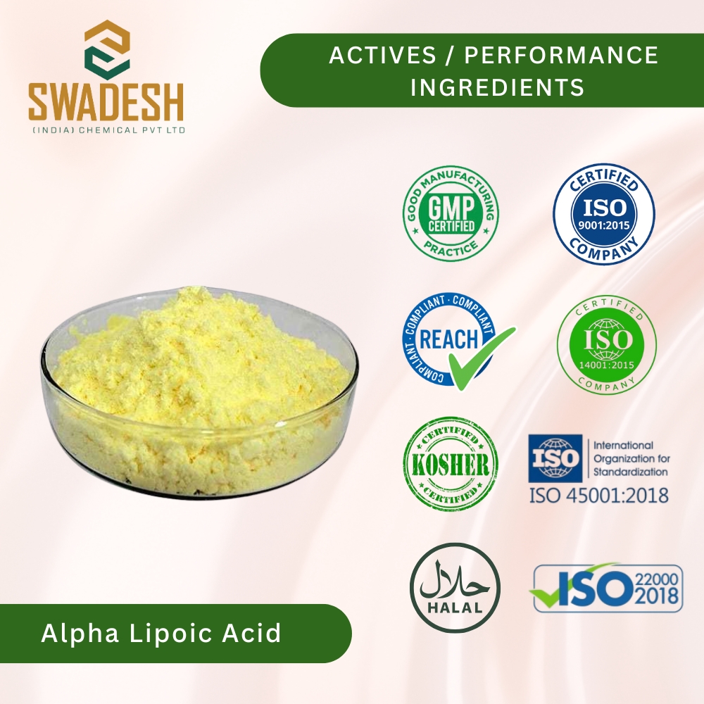Alpha Lipoic Acid Powder - Ingredients: Chemicals