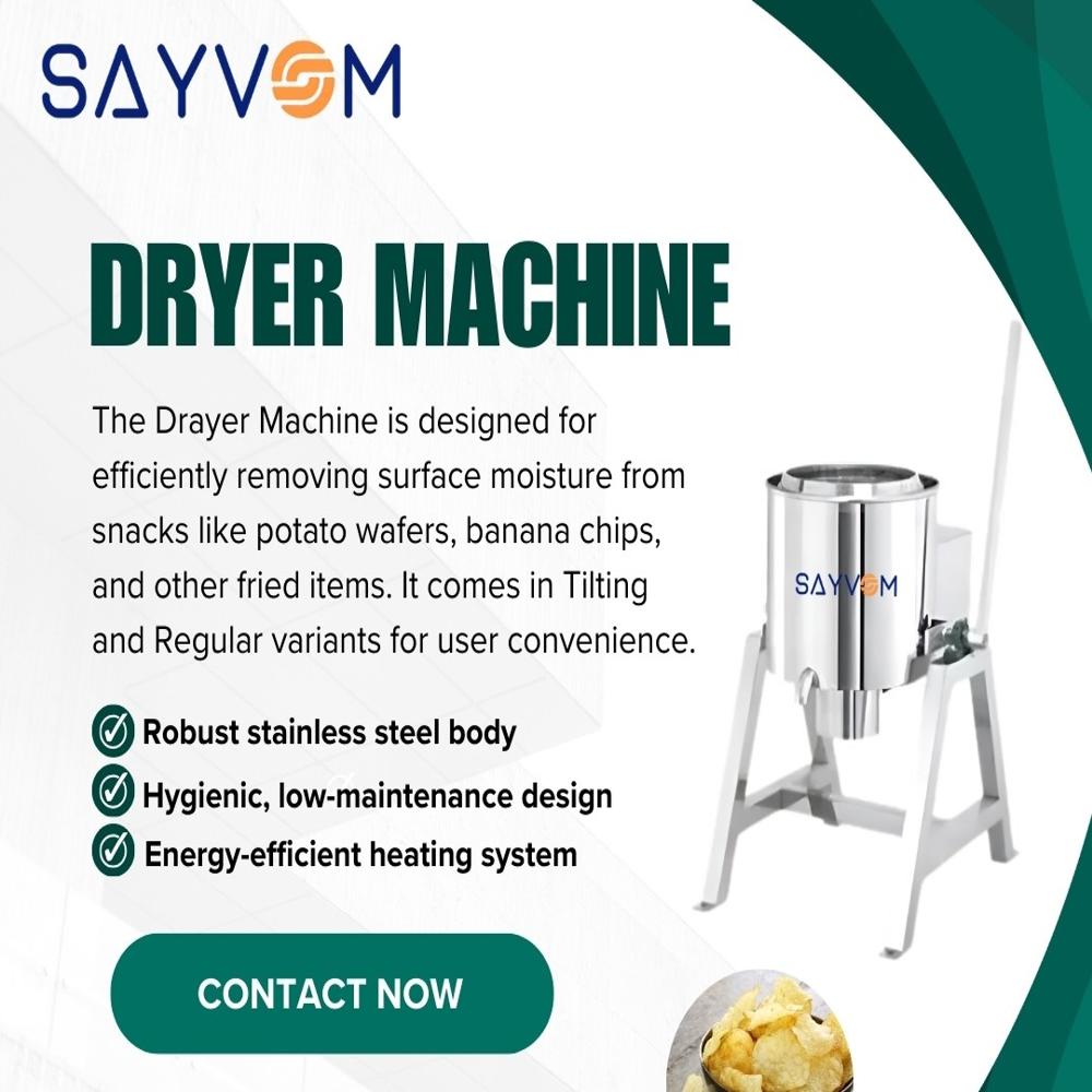 Dryer Machine (Tilting)