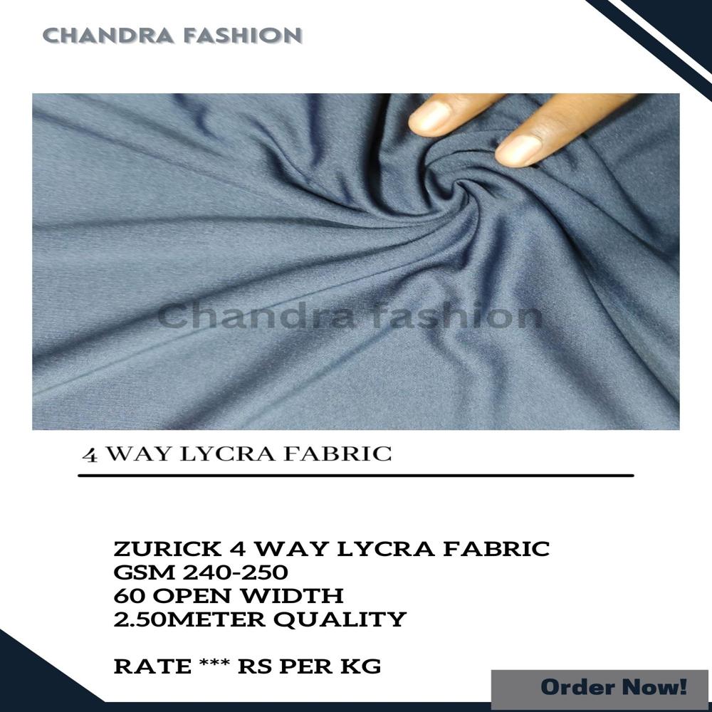 4 WAY LYCRA 250 GSM