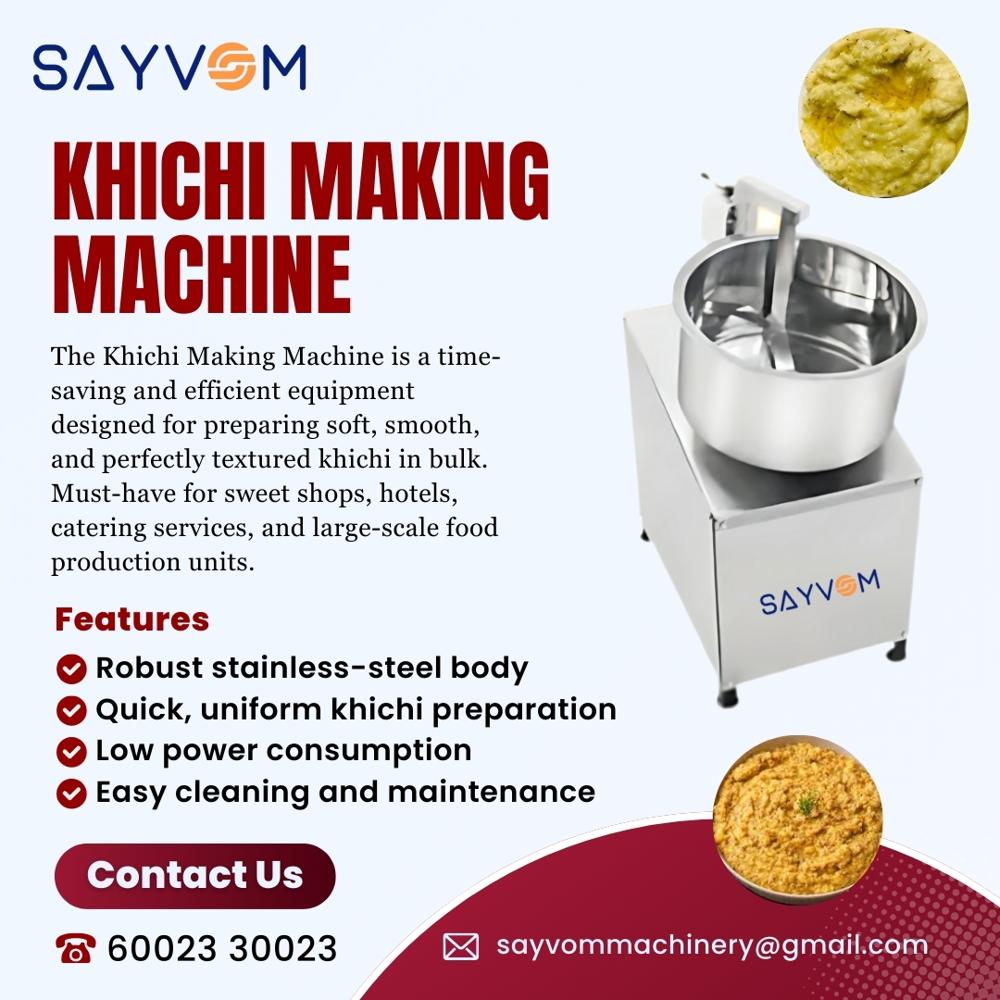 15KG Khichi Making Machine