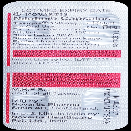 Tasigna 150 mg Capsule