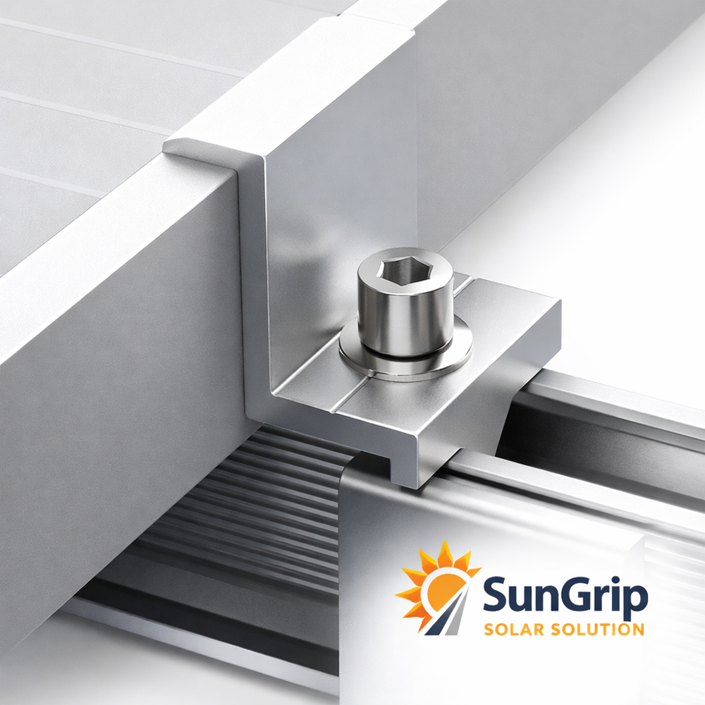 Solar Panel End Clamp