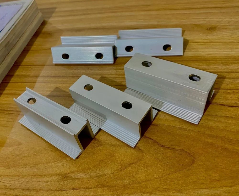 Double Hole MID & END Solar Panel Clamp