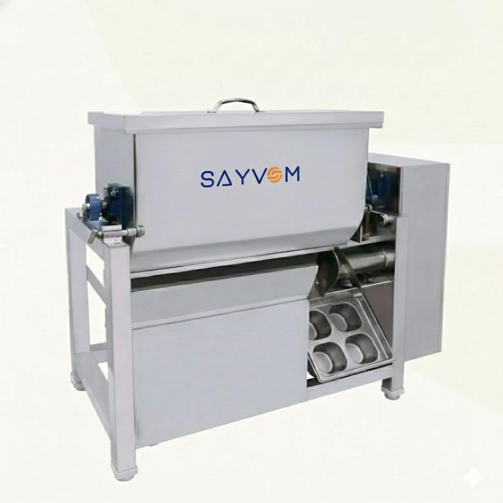 1.5 Feet Namkeen Masala Mixer - Capacity: 5-10 Kg