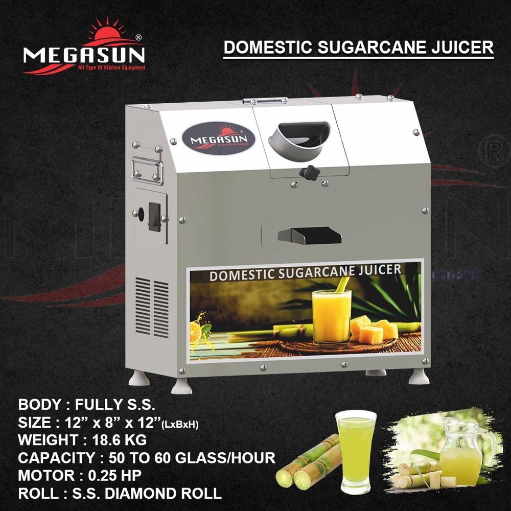 60 Glass Sugarcane Juice Machine