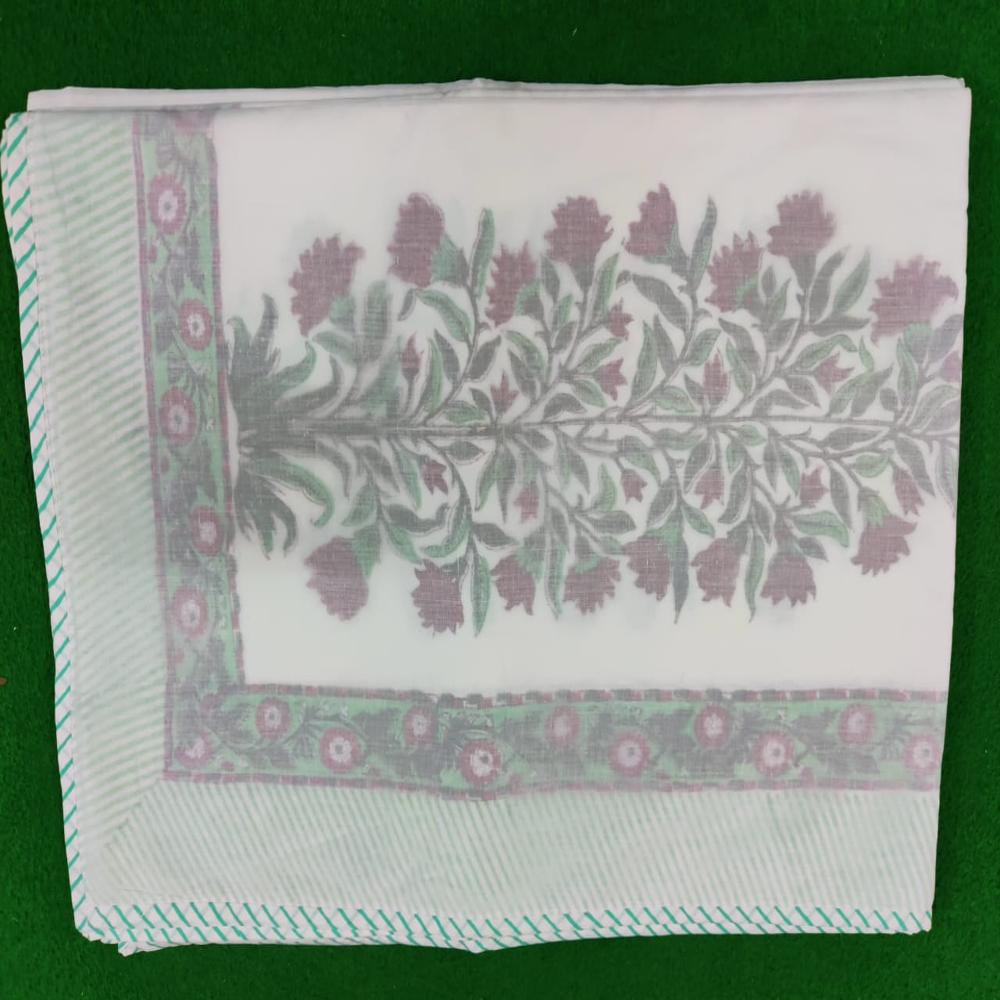 Printed Cotton Dohar - Size: Queen