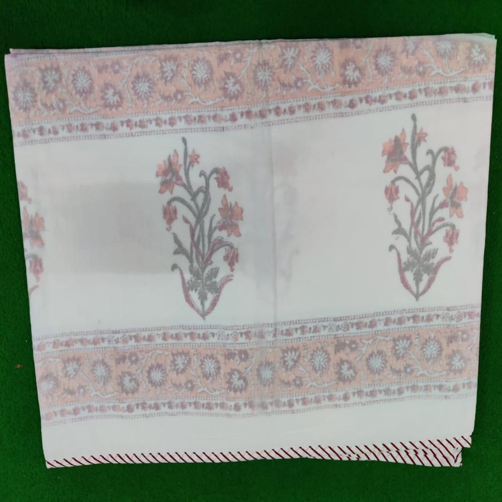 Printed Cotton Dohar - Size: Queen