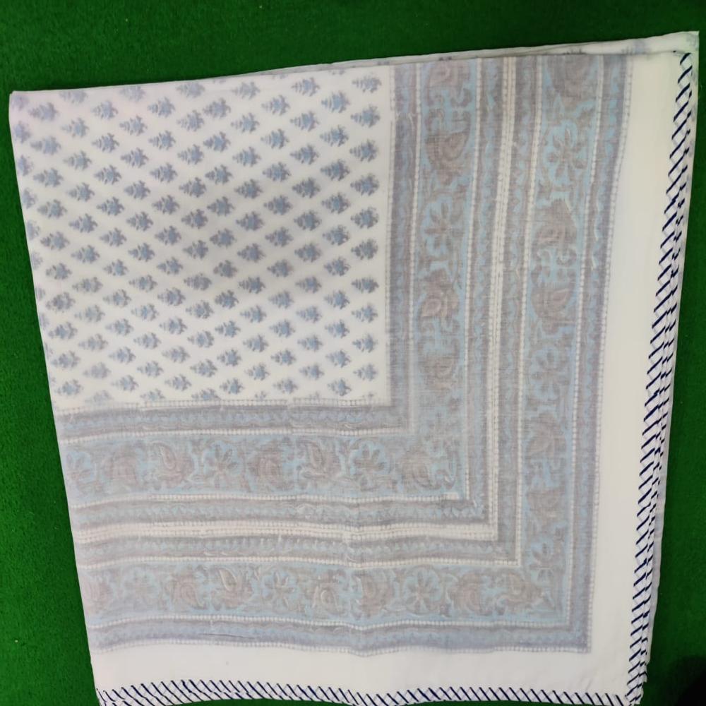 Printed Cotton Dohar - Size: Queen