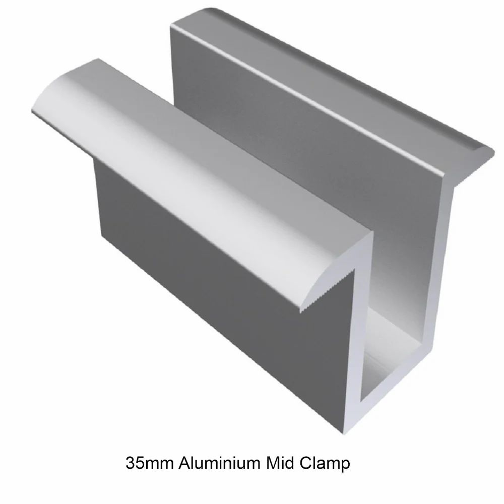 Solar Panel Mounting Mid Clamp