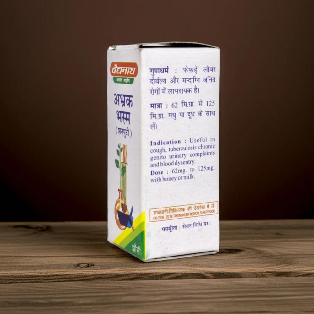 Baidyanath Abhrak Bhasma (Shatputi) 2.5g