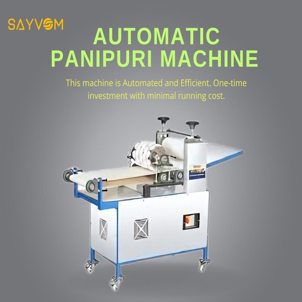 Automatic Panipuri Machine (auto. collect)