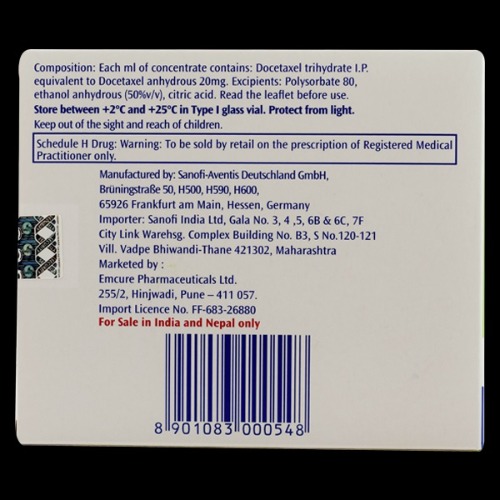 Taxotere 20 mg Injection