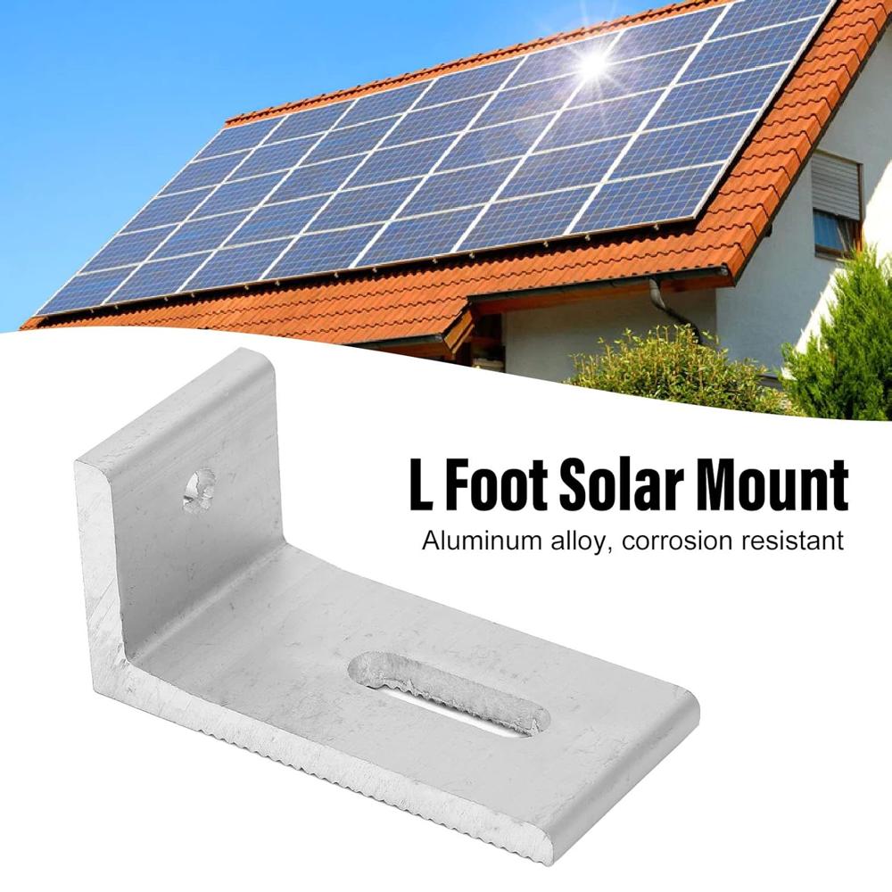Solar Mount L Clamp, Long Rail Mounting L Clamp