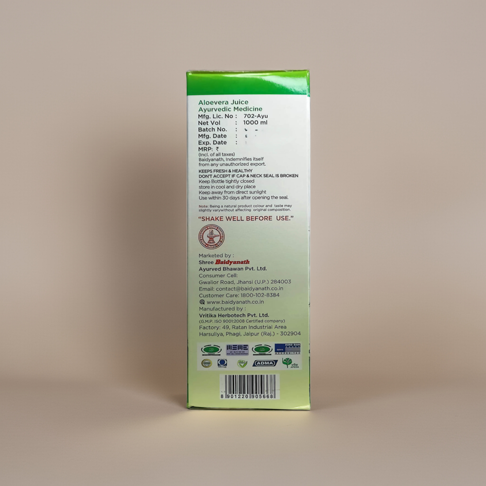 Baidyanath Aloe Vera Juice 1 Ltr