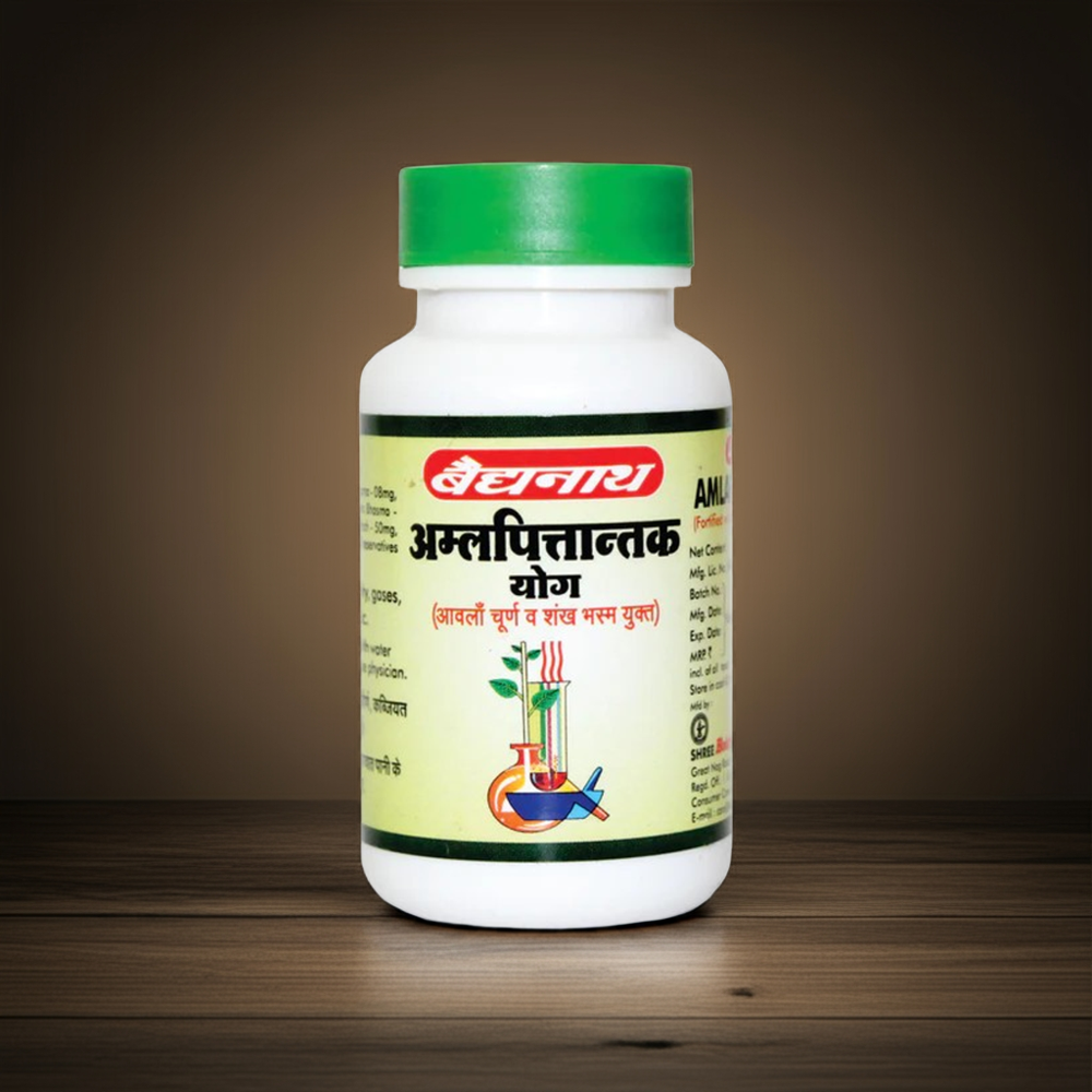 Baidyanath Amlapittantak Yog 50 Tablets - Age Group: For Adults