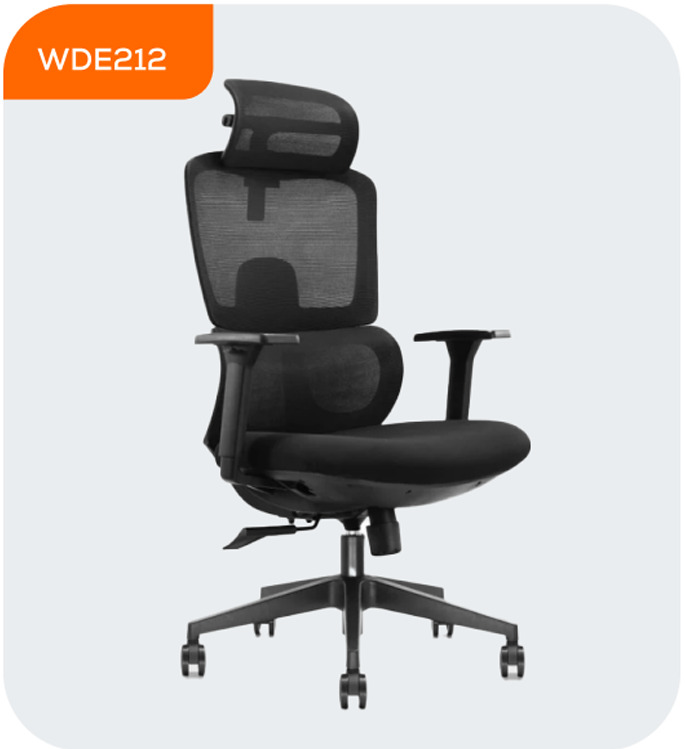 WDE212 High Back Mesh Executive Chairs