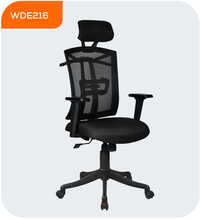 High Back Workstation Chairs Wde216 - Color: As Per Requirement