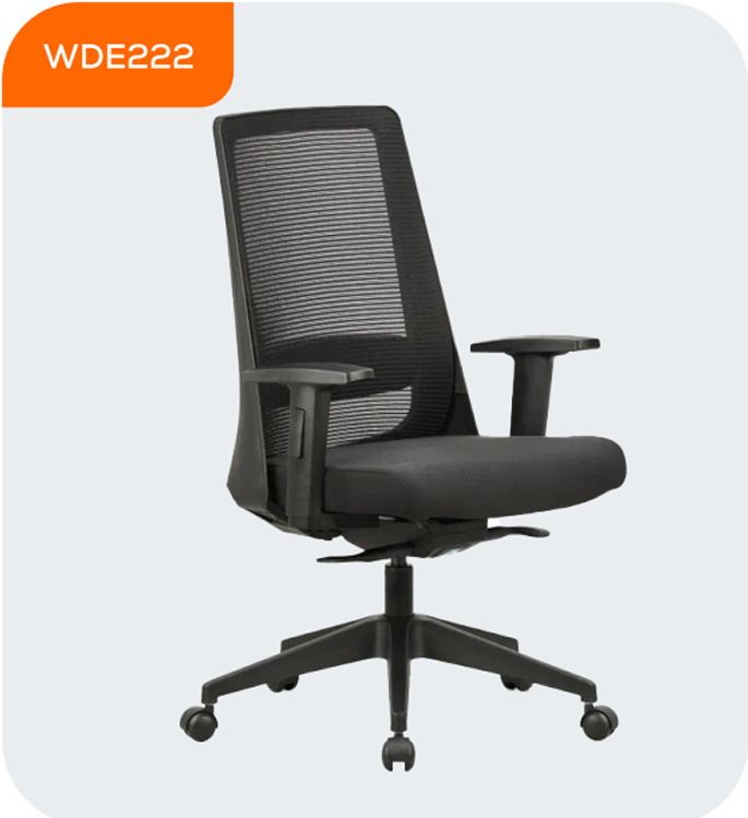 WDE222 Medium Back Workstation Chairs