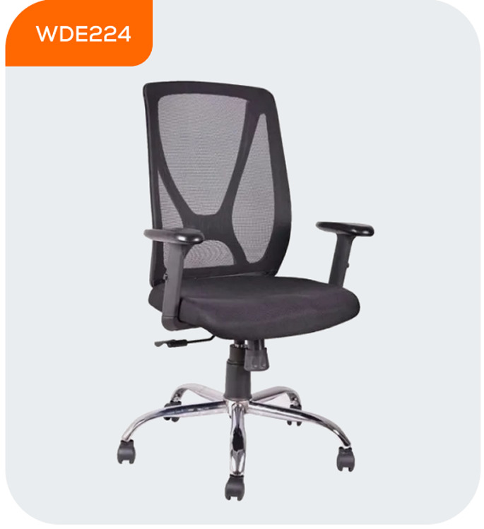 WDE224 Medium Back Workstation Chairs