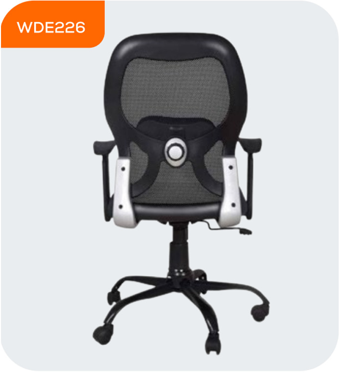 Medium Back Workstation Chairs Wde226 - Color: As Per Requirement