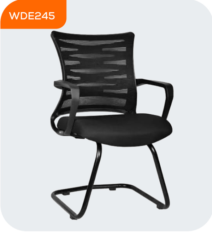 Wde245 Visitor Chairs - Color: As Per Requirement