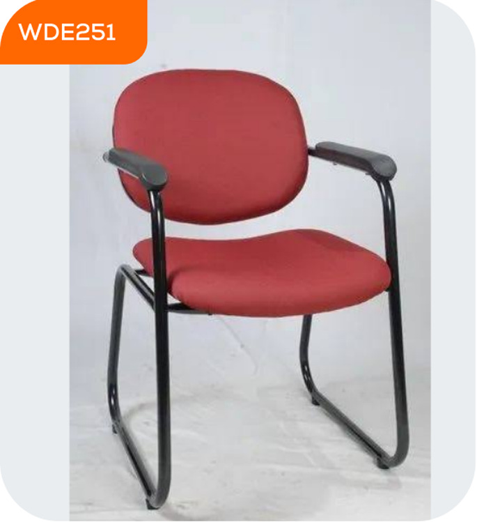 Wde251 Visitor Chairs - Color: As Per Requirement