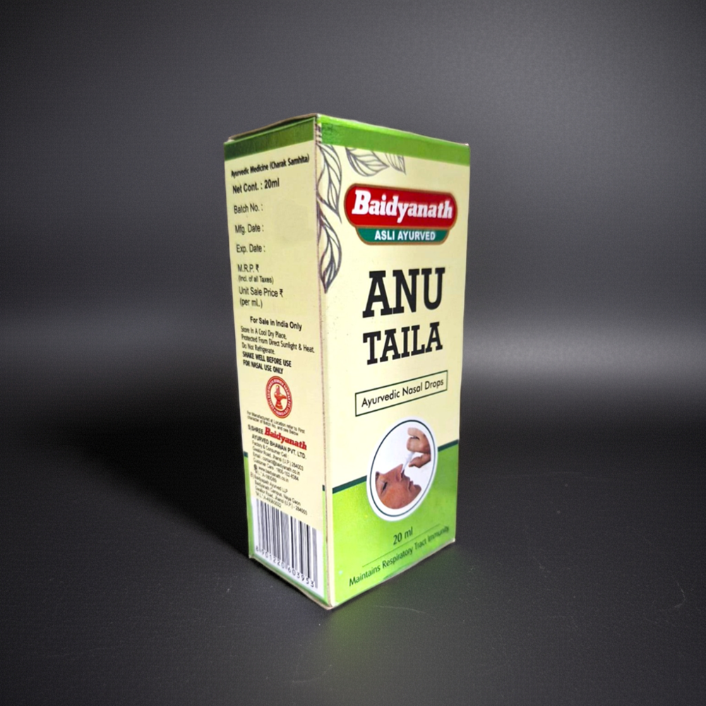 Baidyanath Anu Taila 20ml - Age Group: For Adults
