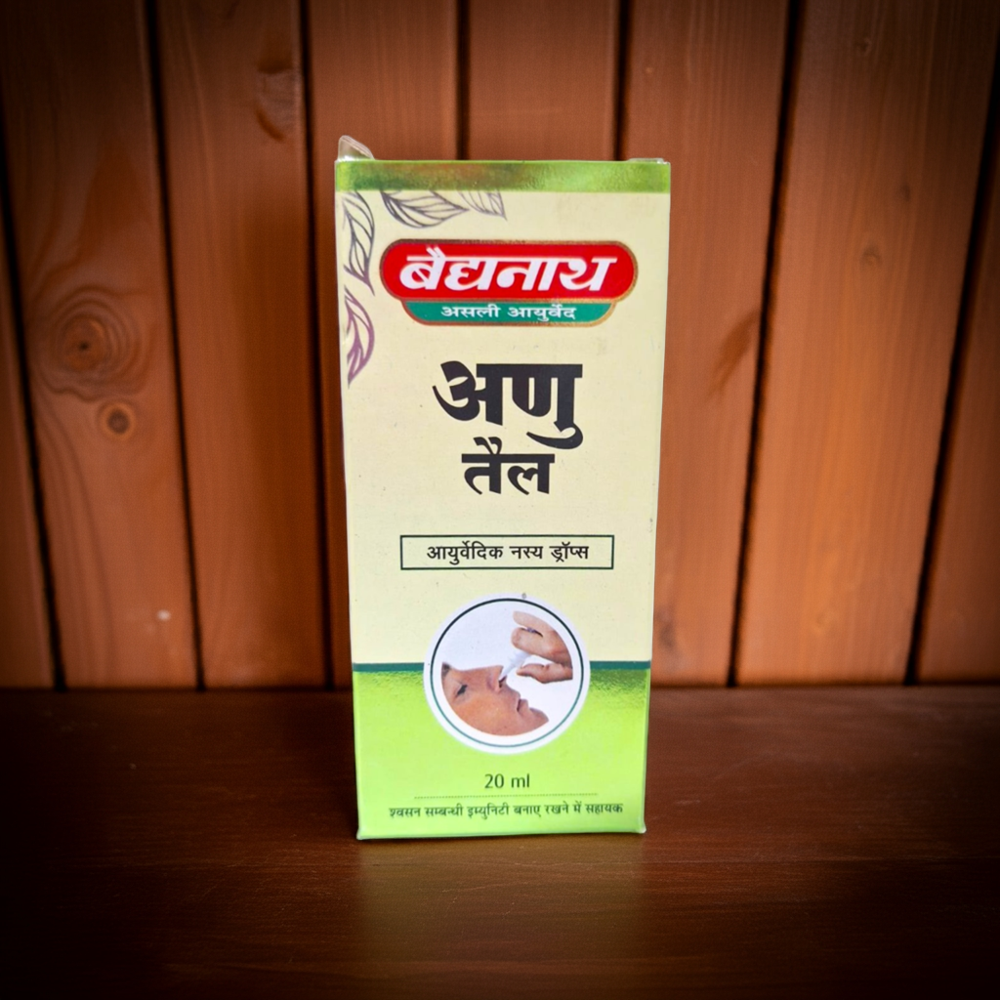 Baidyanath Anu Taila 20ml - Age Group: For Adults