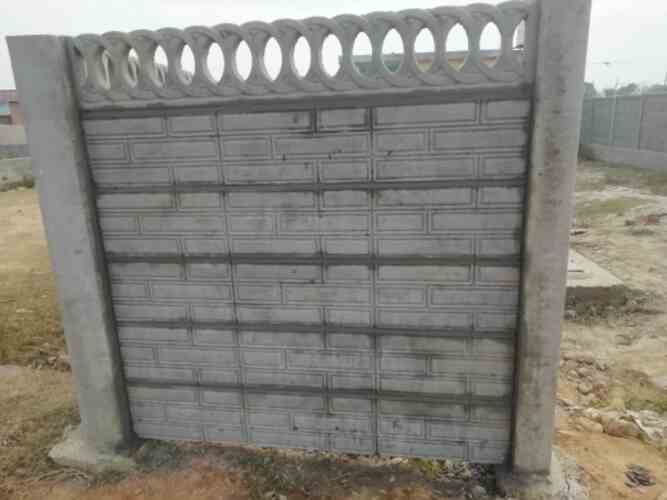 Concrete Compound Wall - Diameter: 150 Mm Millimeter (Mm)