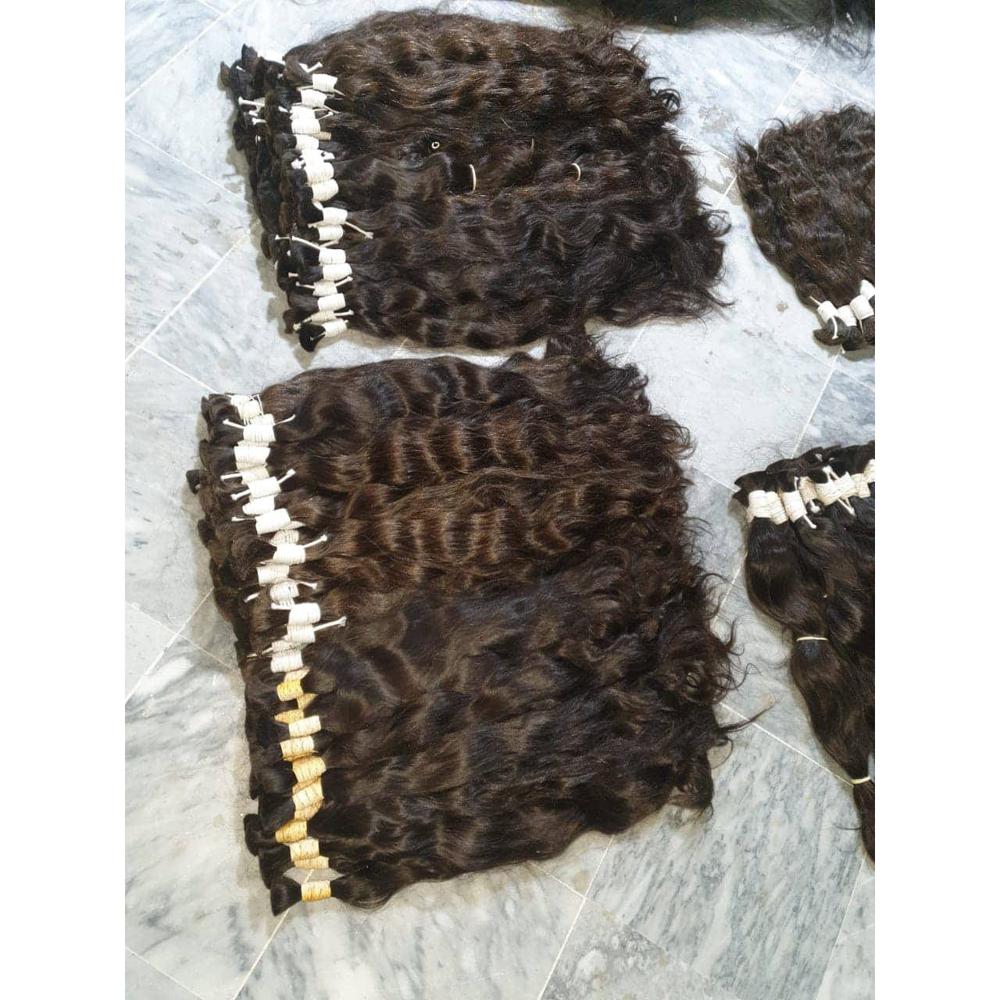 Human Hair Extension Bundles for Braiding Raw Indian Hair Unweft Weaving